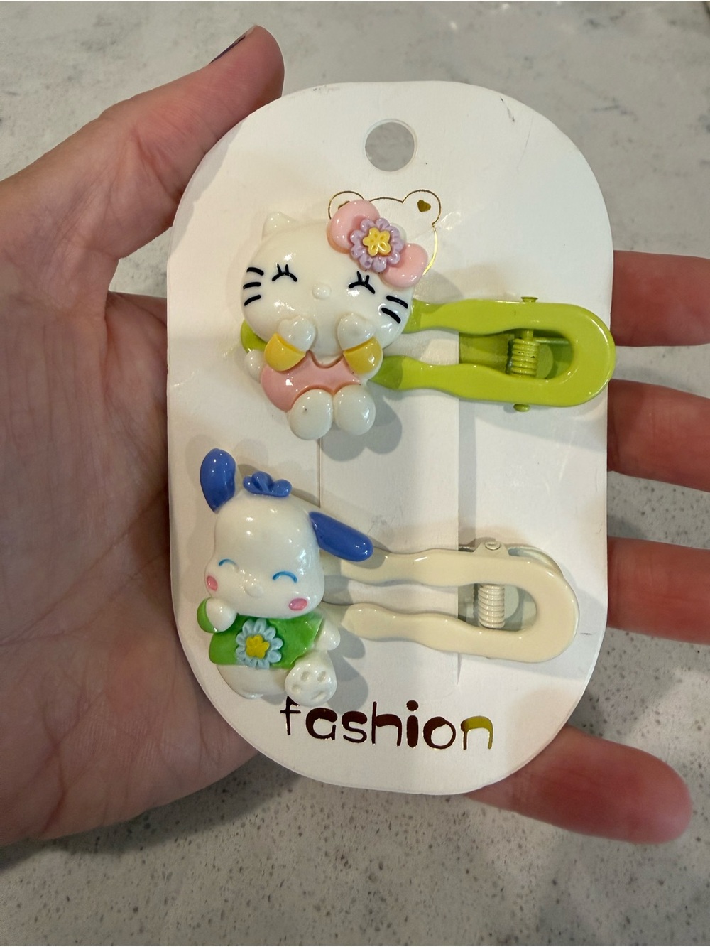 Cartoon Hair Clips